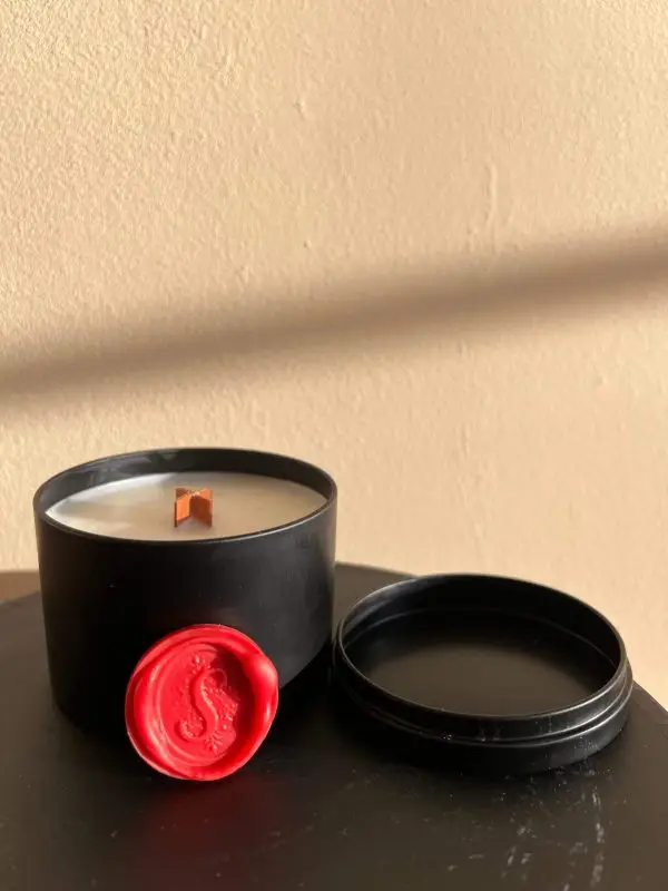 Lumânare parfumată Silaj Amber Noir, 180 g